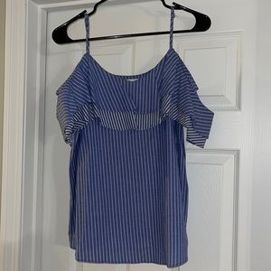 Cold shoulder blouse